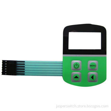 Printing Membrane Switch with Flat Cable and Clear Window